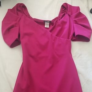 Magenta dress